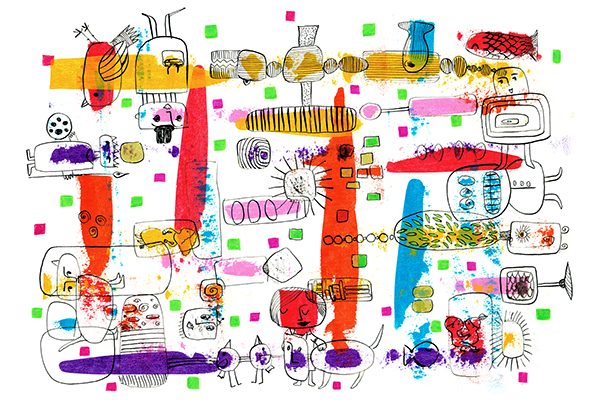 storytelling,happy art