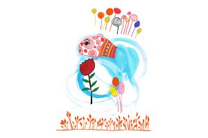 fish and tulip art mariska eyck db 097 16867 400×600
