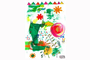 green face art mariska eyck db 097 16842 400×600