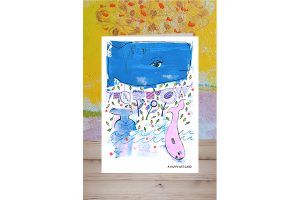 happy art card 04 art mariska eyck mockup gevouwen kaart 600×400