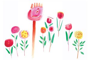 spring flowers RGB art mariska eyck db 098 16940 400×600