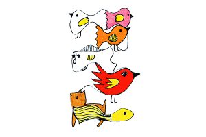 birds art mariska eyck db 100 RGB 400×600