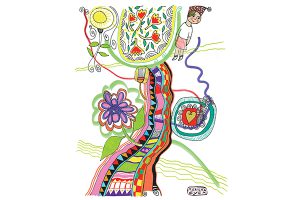 happy road art mariska eyck db 107 RGB handtek 400×600 copy