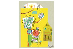 yellow mood art mariska eyck big diary 002 RGB 400×600 copy