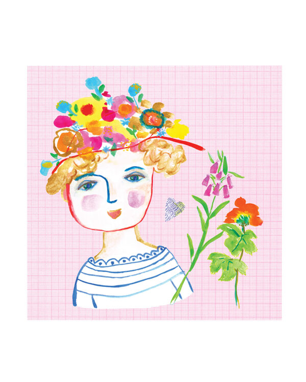 the flower girl