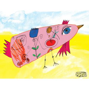 birds new blouse INSTA art mariska eyck db 128