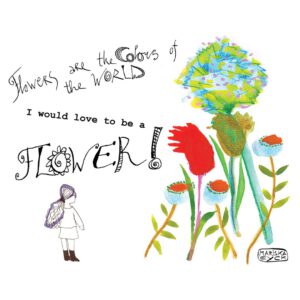 flowers are the color INSTA TITM art mariska eyck db 119