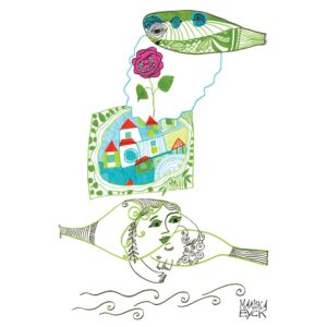55 Fish INSTA M2401 art mariska eyck