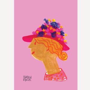 lady with hat INSTA art mariska eyck db 128
